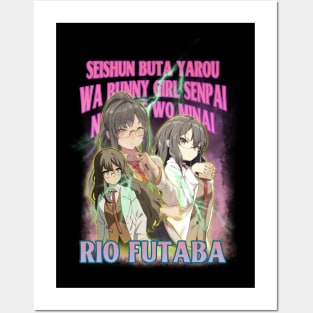 Bootleg Anime Rio Futaba Aobuta Posters and Art